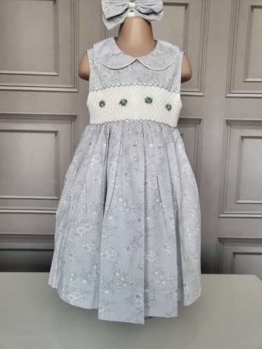 Smocked dress with petticoat - dress,