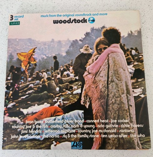 Woodstock 1970 lp vinyl - uk, 3-lp
