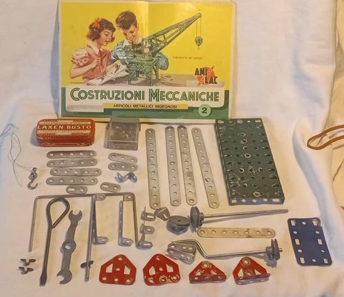Vintage meccano pieces - pieces, parts