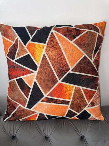 Geometric abstract cushion - geometric,