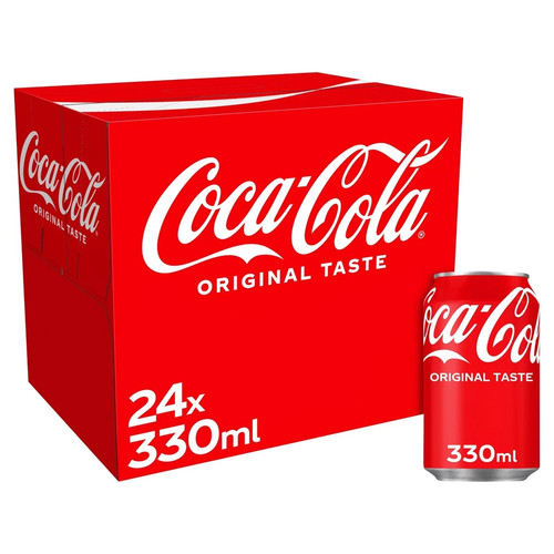 Coca cola 24x330ml cans - coca,
