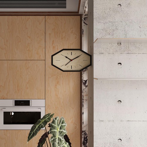 Corner wall clock unique - clock,