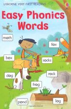 Easy Phonic Words (Usborne Very First Reading) By Mairi Mackinnon,Fred Blunt