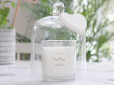 CANDLE CLOCHE VINTAGE GLASS