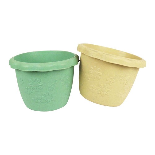 Plastic flower embossed - plastic,