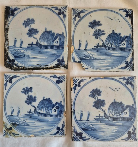 Antique 18th century delft