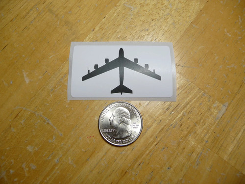 B52 b52a bomber sticker - b52, decal