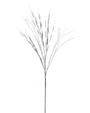 Christmas Silver Glitter Wispy