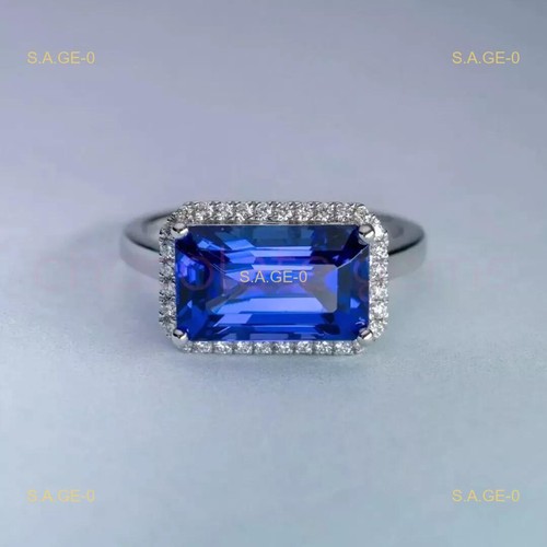 Emerald cut natural - 6.35,