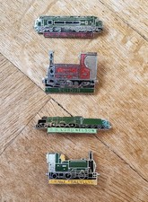 VINTAGE TRAIN LOCOMOTIVE PIN