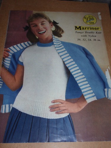 Vintage marriner knitting - marriner, dk