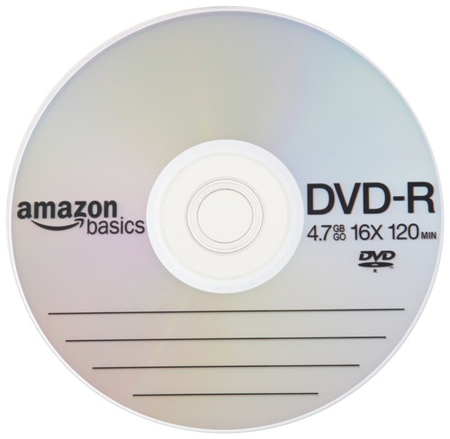 Amazon basics dvd s 16x - amazon, dvd-r's