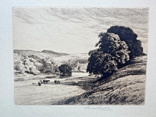 Percival gaskell fine etching - gaskell,