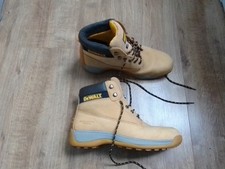 DEWALT APPRENTICE INDUSTRIAL STEEL TOE SAFETY BOOTS HONEY UK 9
