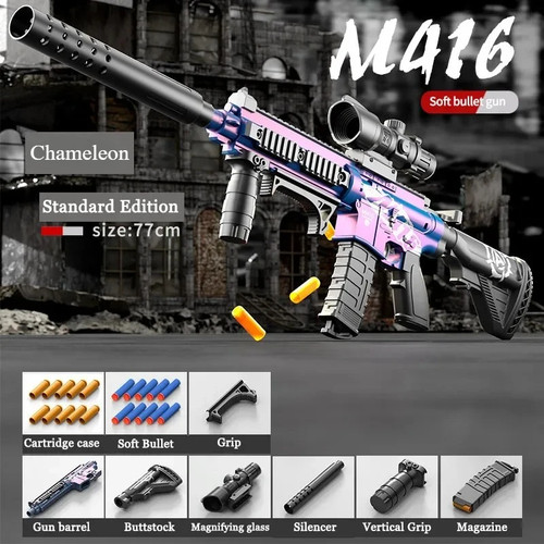 M416 toy gun - shell, throwing