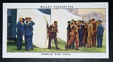 British Home Office Mobile Gas Vans   World War 11   Vintage 1930's Card  JE27
