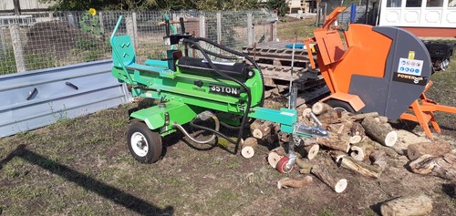 Petrol log splitter and - petrol,