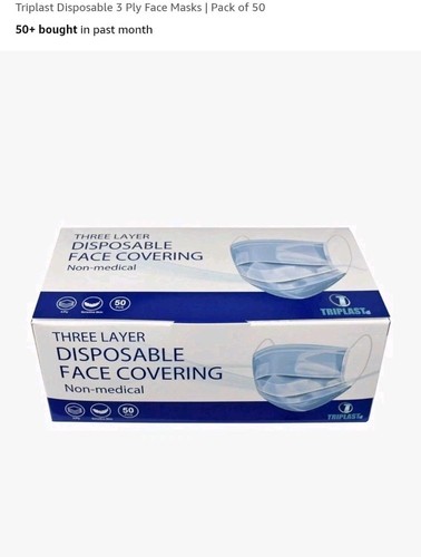 Triplast 50x disposable - triplast, face
