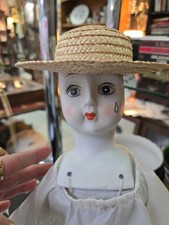 Porcelain Bisque Pierrot Clown