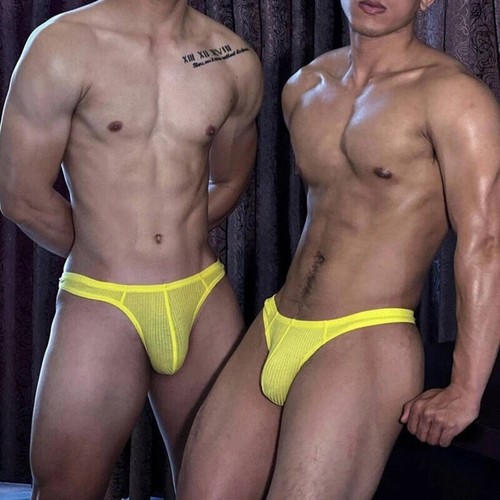Mens low rise thongs - rise, g