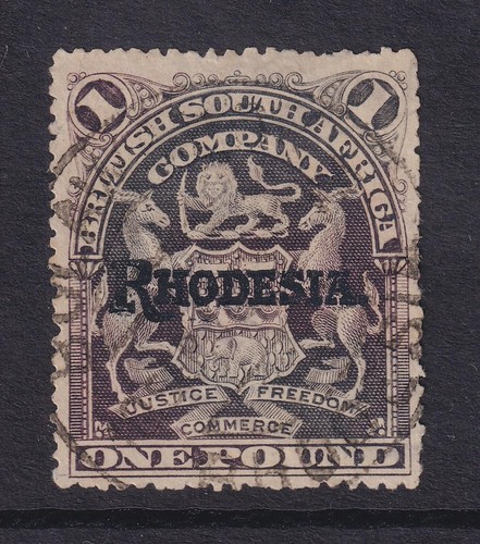 Rhodesia 1909 overprint - rhodesia,