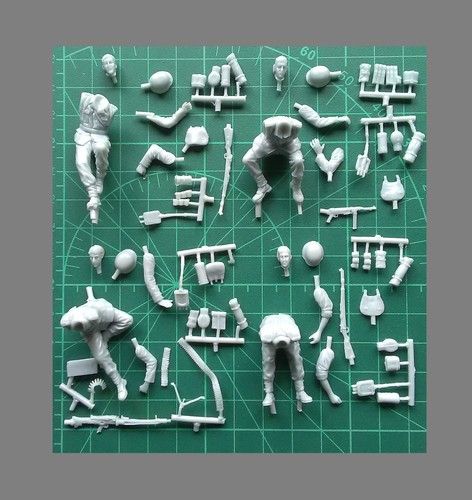 Scale german ww2 resin - 1:35,