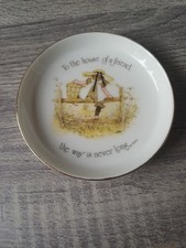 Vintage Hollie Hobbie Collectors  Plate/trinket Dish 3.75in Diameter
