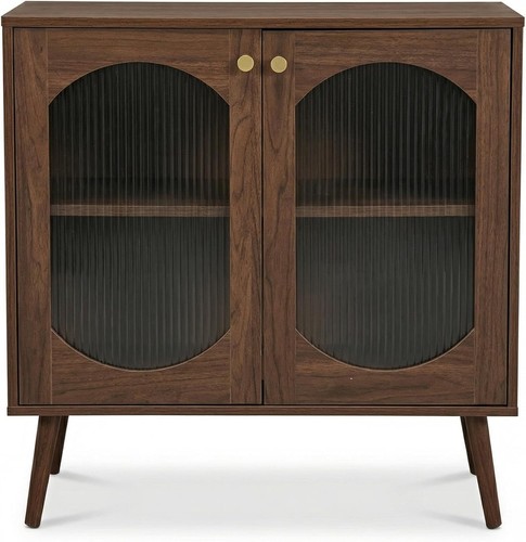 Two door glass cabinet - 🔥two,