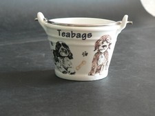 Cockerpoo teabag tidy Bucket