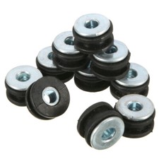 10x Motorcycle Rubber Grommet