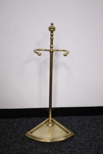 Brass vintage umbrella hooked - vintage,