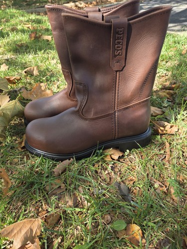 Red wing pecos leather - red,