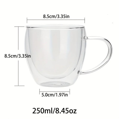 Double wall insulated - double, glasses