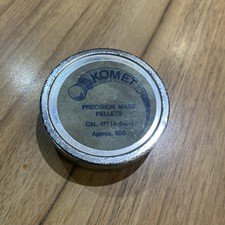 Vintage rare komet precision made pellets cal 177  