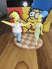 Coalport figurine The Simpsons - Two to Tango Ltd Ed Homer and Marge dancing