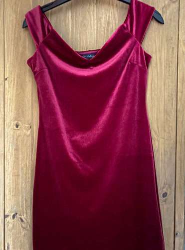 Miss selfridge red velvet cowl - miss,