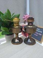 Pair of Vintage Brass Aladdin