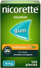 Nicorette Fruit Fusion 4mg Gum
