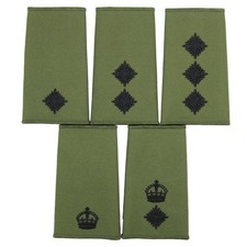 BRITISH ARMY OLIVE OFFICERS