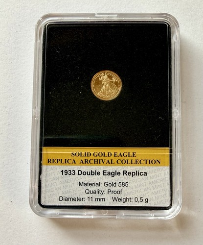 Solid gold double eagle - double,