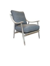 Ercol Marino Chair in CM Clear Ash & MLF23 Fabric W75 D85 H86 SH46CM RRP £1950