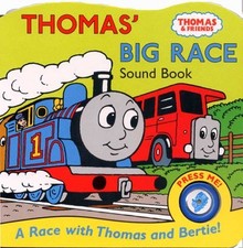 Thomas' big race sound book (HardBack) - FREE Shipping