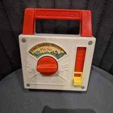 Fisher Price 1979 Teddy Bears Picnic Music Box / Radio Toy Vintage, Fully works