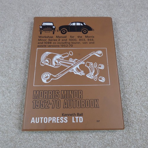 Morris minor 1952 autobook - 1952-70,