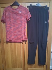 Montirex Multi Boys Top  Size LB & Black Tracksuit Bottoms Size XL/B.