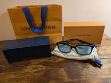 LOUIS VUITTON MY MONOGRAM FAME RECTANGLE SUNGLASSES Z2151U 94B BLACK