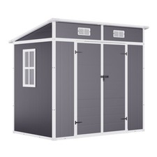 8x4 6x4 Large Plastic Shed