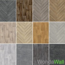 Vinyl Flooring Felt Back Textile Cushion Floor Kitchen Bathroom Lino 3m Wide