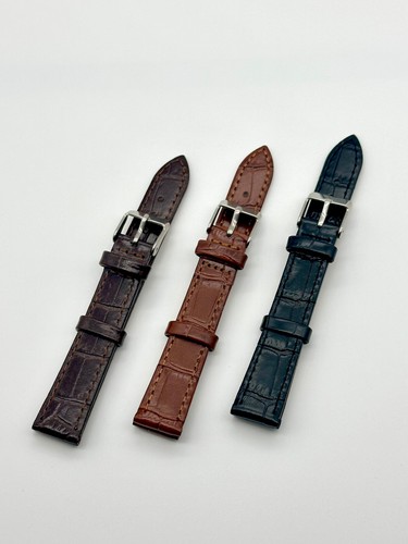 Genuine leather watch strap - leather,
