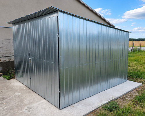 Tin garage 3x3 5x2 sheet - tin,